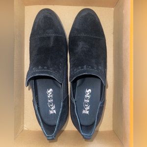 korks gertrude Black Suede